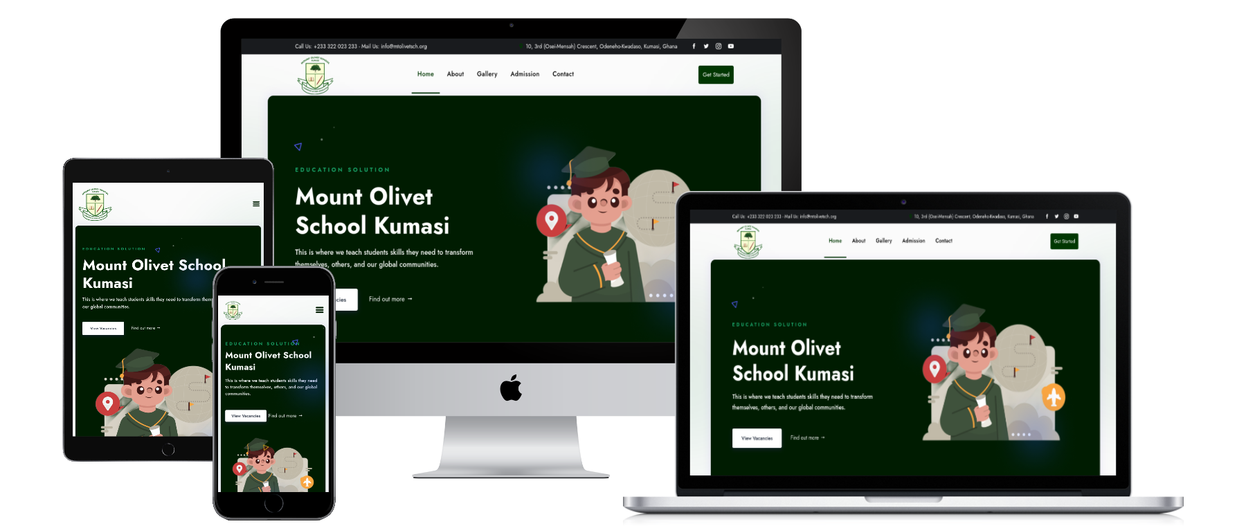 Mount Olivet website